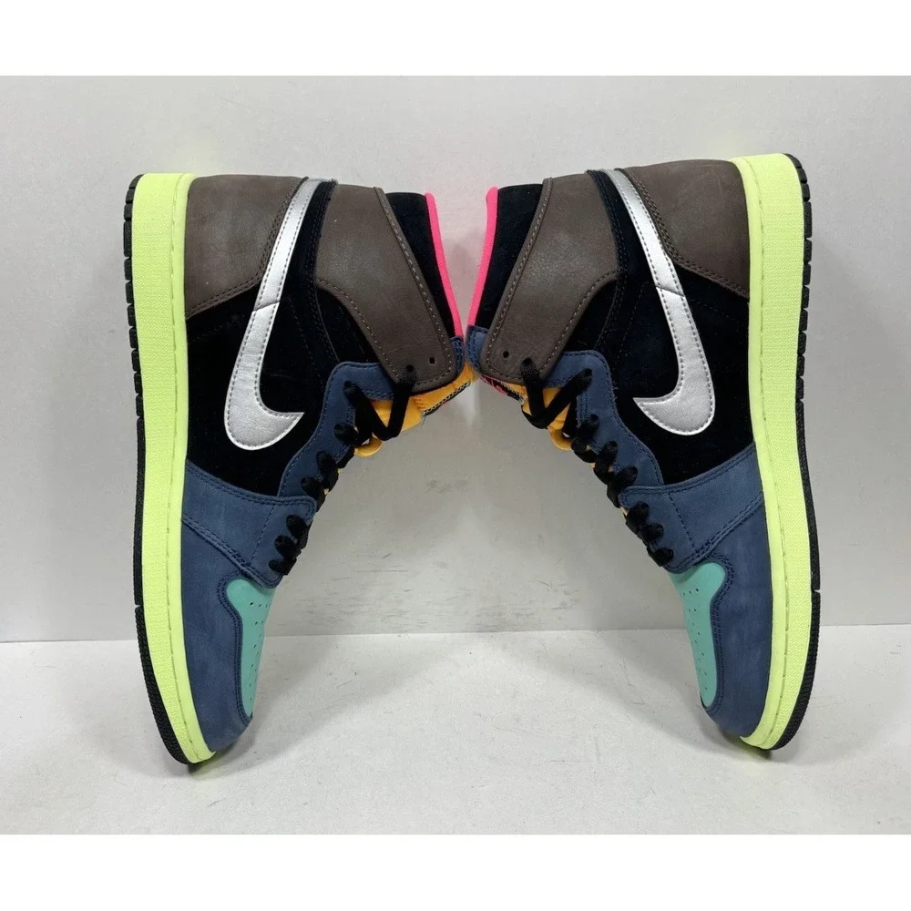 Jordan 1 Retro High Tokyo Bio Hack Sneaker 555088-201 Men's Size 13